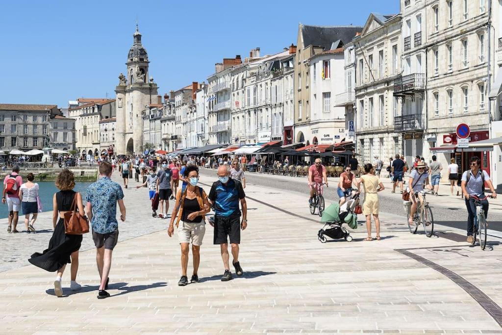 ラ・ロシェルPlein Charme Aux Minimes Terrasse Calme + Parkingアパートメント エクステリア 写真